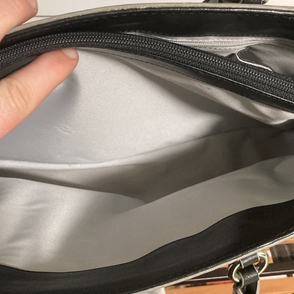 EUC Black Leather Cole Haan Tote - Picture 8 of 11